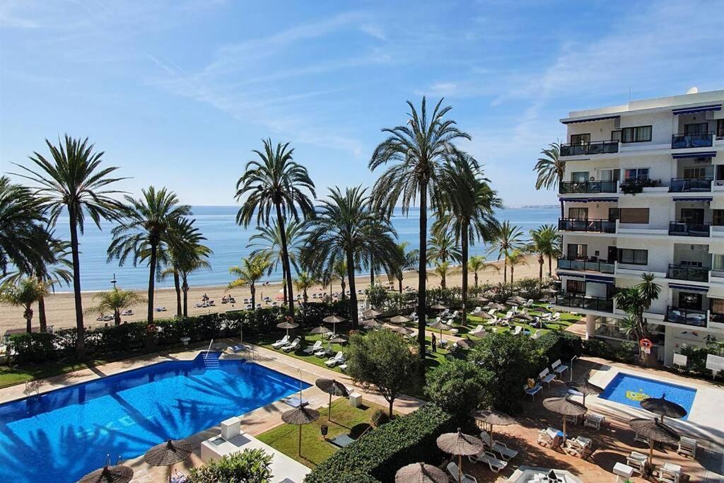 Skol 521. Fantastic Studio On The Beachfront For Holiday Rental. Marbella Exterior photo
